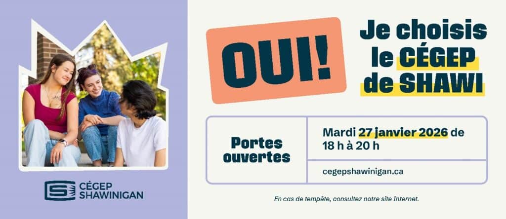 Portes ouvertes au Cégep de Shawinigan 2026